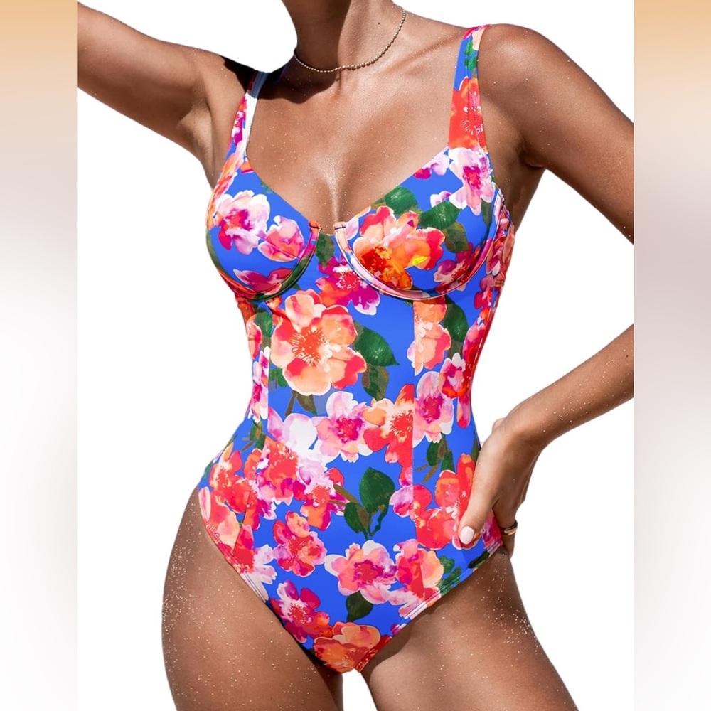 One Piece Swimsuit Tummy Control